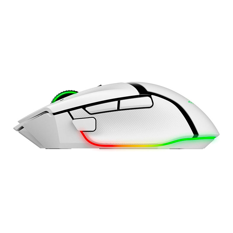Mouse Gamer Razer Basilisk V3 Pro 35K, RGB, 35000DPI, 11 Botoes, Wireless, Branco, RZ01-05240200-R3U1 - miniatura 3