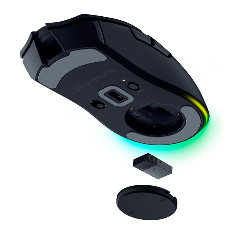 Mouse Gamer Razer Cobra HyperSpeed, RGB, 26000DPI, 7 Botoes, Wireless, Preto, RZ01-05570100-R3U1 - miniatura 4