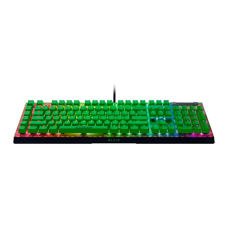 Teclado Mecanico Razer BlackWindow V4 X Minecraft Edition, RGB, Switch Verde, RZ03-04704100-R3M1 - miniatura 4