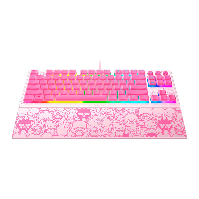 Teclado Gamer Razer Ornata V3 Hello Kitty and Friends Edition TKL, RGB, RZ03-04881900-R3M1 - miniatura 4