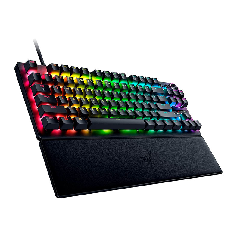 Teclado Optico Razer Huntsman V3 Pro TKL, RGB, Preto, RZ03-04980200-R3U1 - miniatura 3