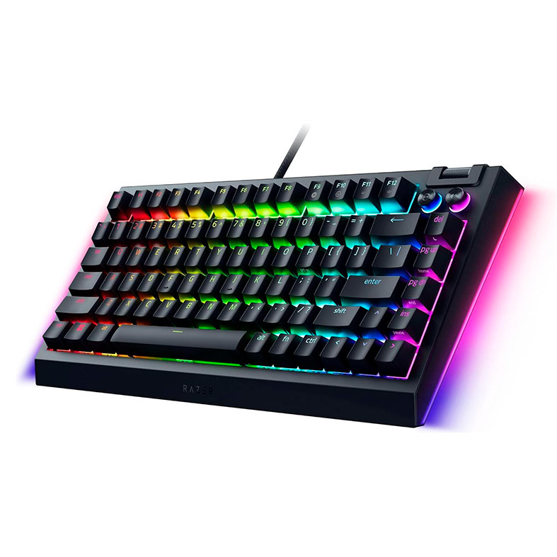 Teclado Mecanico Razer BlackWindow V4 75%, RGB, Switch Laranja, Preto, RZ03-05000200-R3U1 - miniatura 4