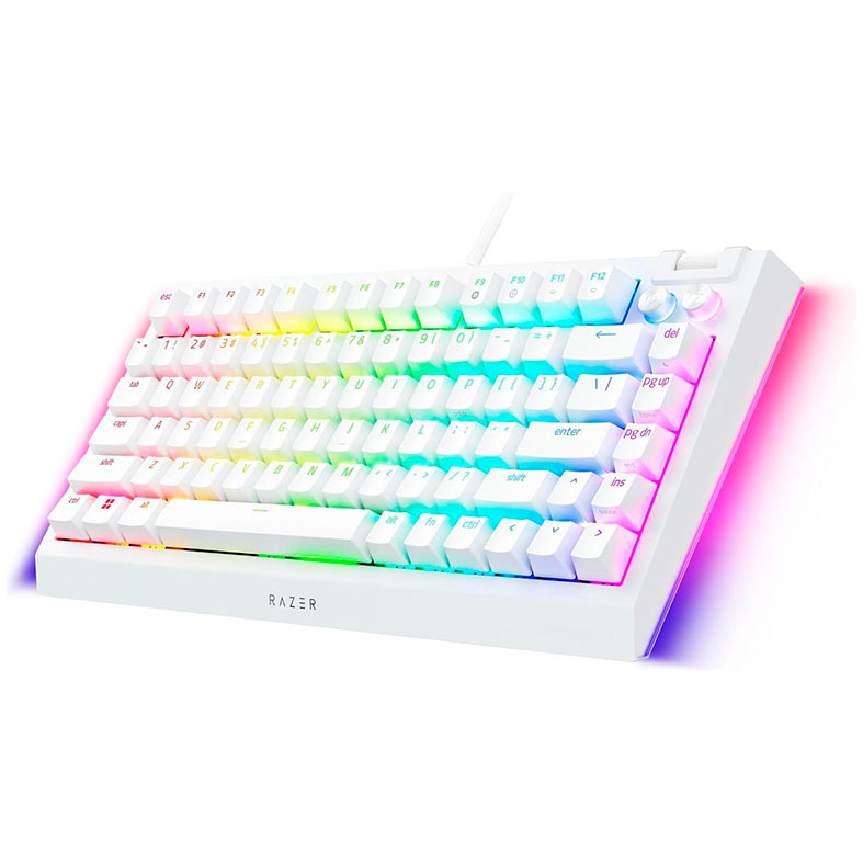 Teclado Mecanico Razer BlackWindow V4 75%, RGB, Switch Laranja, Branco, RZ03-05001700-R3M1 - miniatura 3