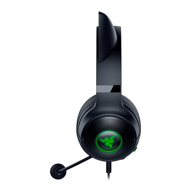 Headset Gamer Razer Kraken Kitty V2, RGB, Drivers 40mm, Preto, RZ04-04730100-R3U1 - miniatura 4