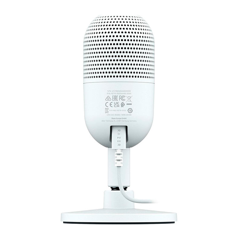 Microfone Condensador Razer Seiren V3 Mini, USB, Branco, RZ19-05050300-R3U1 - miniatura 4