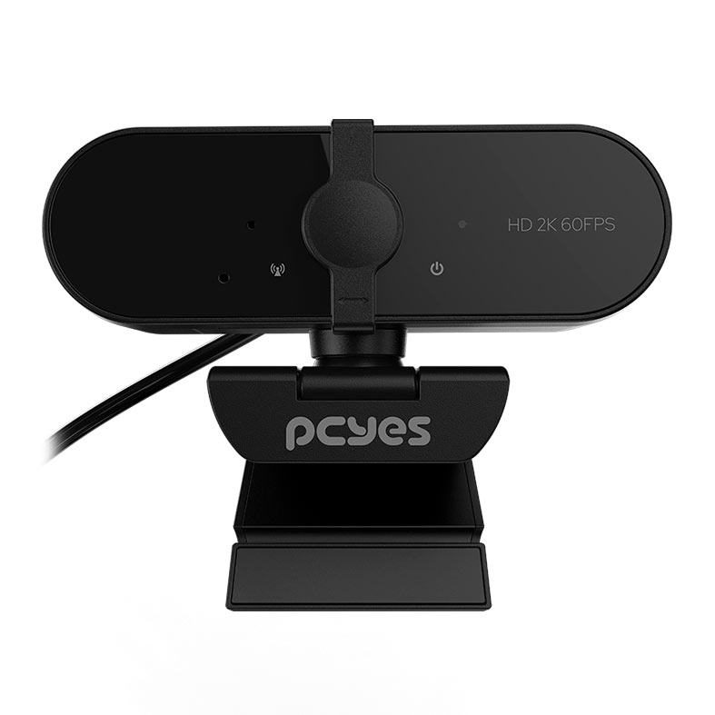 Webcam PCYes Raza 2K-01, 2K, 1440p, USB, Preto, RZ2K01 - miniatura 6