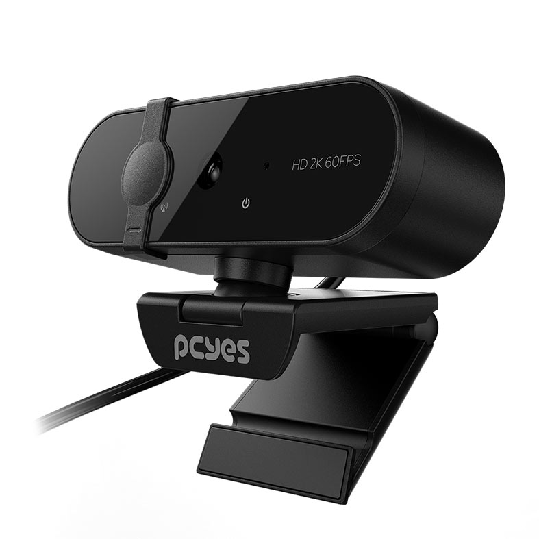 Webcam PCYes Raza 2K-01, 2K, 1440p, USB, Preto, RZ2K01 - miniatura 3
