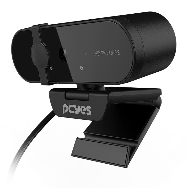 Webcam PCYes Raza 2K-01, 2K, 1440p, USB, Preto, RZ2K01 - miniatura 5