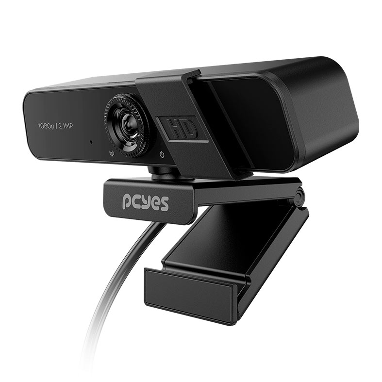 Webcam PCYes Raza FHD-04, FHD, 1080p, USB, Preto, RZFHD04 - miniatura 6
