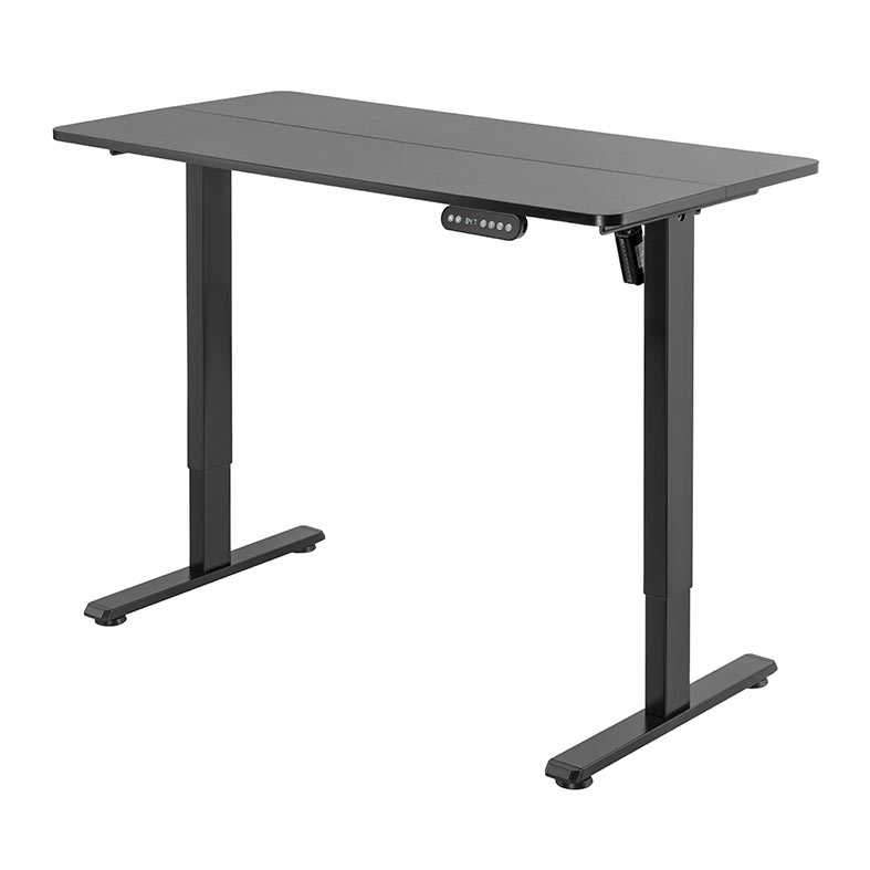 Mesa Gamer Brateck com Regulagem de Altura, 1Motor, 120cm, Preto, S08-22RSE-B-B - miniatura 3