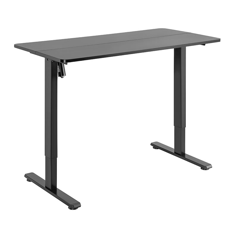 Mesa Gamer Brateck com Regulagem de Altura, 1Motor, 120cm, Preto, S08-22RSE-B-B - miniatura 5