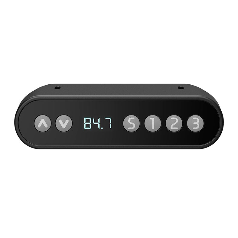Mesa Gamer Brateck com Regulagem de Altura, 1Motor, 120cm, Preto, S08-22RSE-B-B - miniatura 8