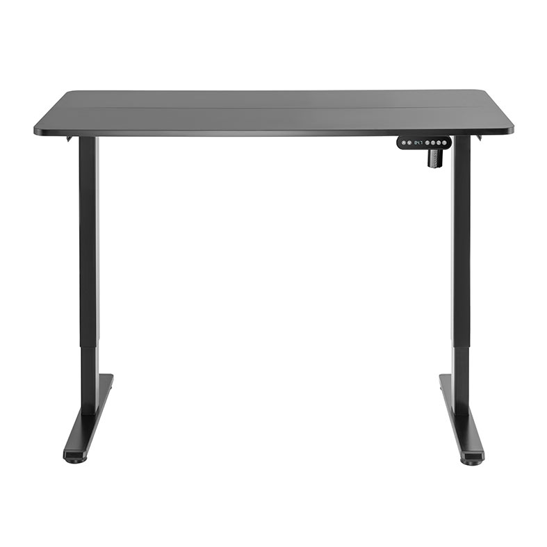 Mesa Gamer Brateck com Regulagem de Altura, 1Motor, 120cm, Preto, S08-22RSE-B-B - miniatura 4