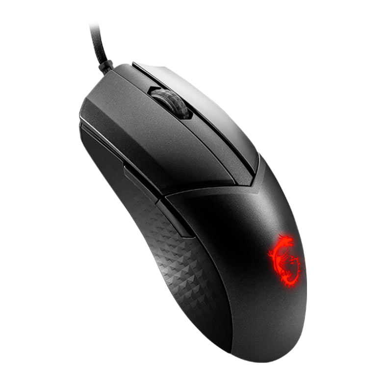 Mouse Gamer MSI Cluth GM41 Lightweight V2, RGB, USB, 16000DPI, 6 Botoes, Preto, CLUTCH-GM41-LIGHTWEIGHT-V2 - miniatura 3