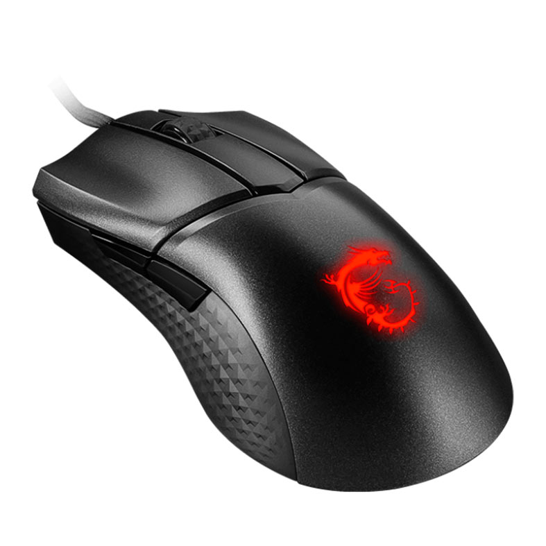 Mouse Gamer MSI Clutch GM31 Lightweight, RGB, USB, 12000DPI, 6 Botoes, Preto, CLUTCH-GM31-LIGHTWEIGHT - miniatura 3