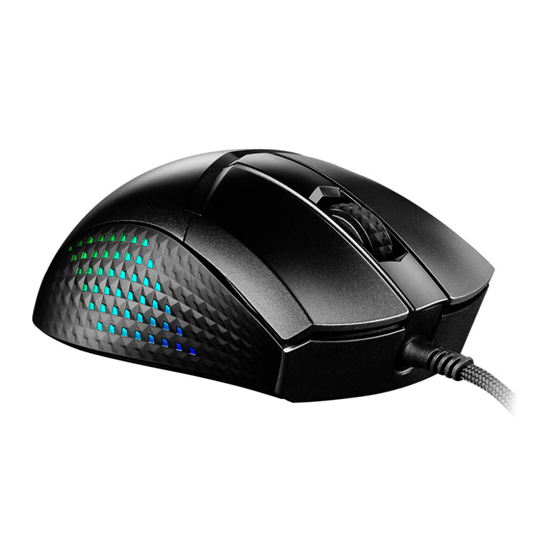 Mouse Gamer MSI Clutch GM51 Lightweight 8K, RGB, USB, 26000DPI, 6 Botoes, Preto, CLUTCH-GM51-LIGHTWEIGHT - miniatura 4