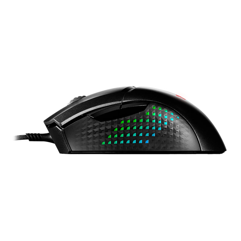 Mouse Gamer MSI Clutch GM51 Lightweight 8K, RGB, USB, 26000DPI, 6 Botoes, Preto, CLUTCH-GM51-LIGHTWEIGHT - miniatura 5