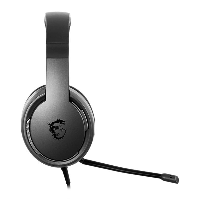 Headset Gamer MSI GH40 ENC, 7.1 Virtual, Drivers 40mm, USB, Preto, IMMERSE-GH40-ENC - miniatura 3