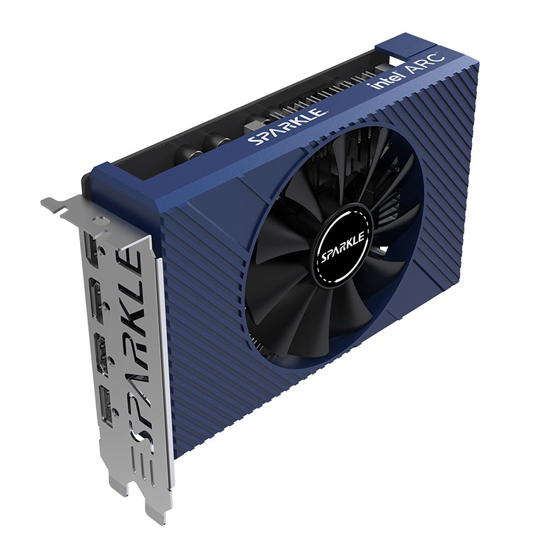 Placa de Video Sparkle Intel ARC A380 ELF, 6GB, GDDR6, 96-bit, SA380E-6G - miniatura 4