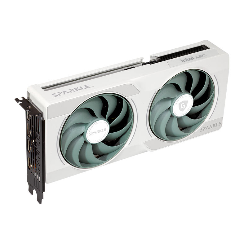 Placa de Video Sparkle Intel ARC B570 Guardian Luna OC, 10GB, GDDR6, 160-bit, SB570GW-10GOC - miniatura 4