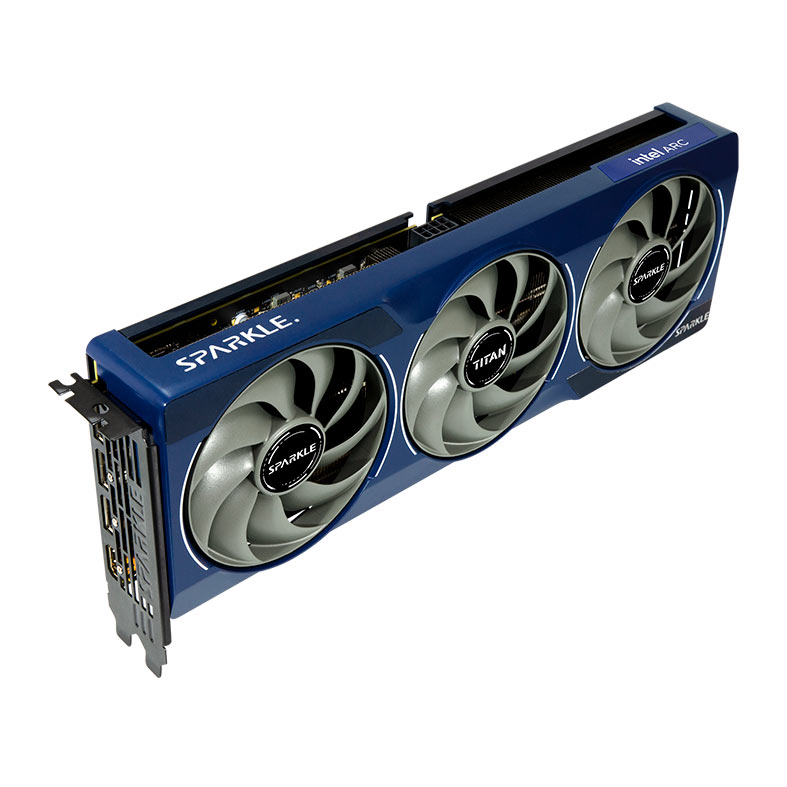 Placa de Video Sparkle Intel ARC B580 Titan OC, 12GB, GDDR6, 192-bit, SB580T-12GOC - miniatura 4