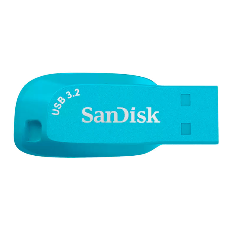 Pen Drive SanDisk Ultra Shift, 32GB, USB 3.2, Azul, SDCZ410-032G-G46BB - imagem 1