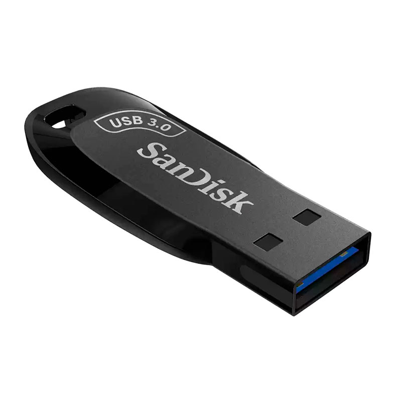 Pen Drive Sandisk Ultra Shift, 128GB, USB 3.0, Preto, SDCZ410-128G-G46 - miniatura 3