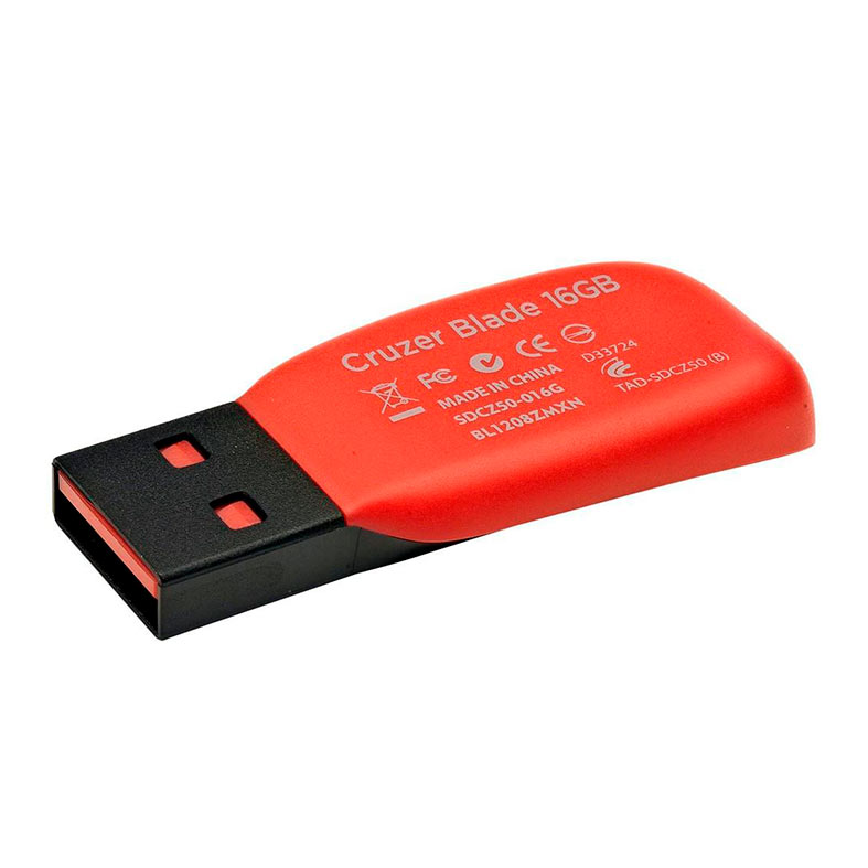 Pen Drive SanDisk Cruzer Blade 16GB USB 2.0, SDCZ50-016G-B35 - miniatura 4