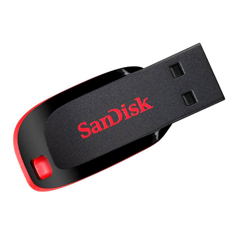 Pen Drive SanDisk Cruzer Blade 32GB USB 2.0, SDCZ50-032G-B35 - miniatura 3