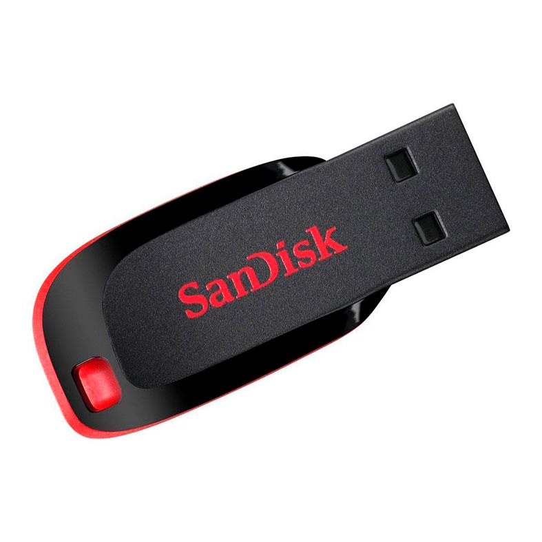 Pen Drive SanDisk Cruzer Blade 128GB USB 2.0, SDCZ50-128G-B35 - miniatura 3