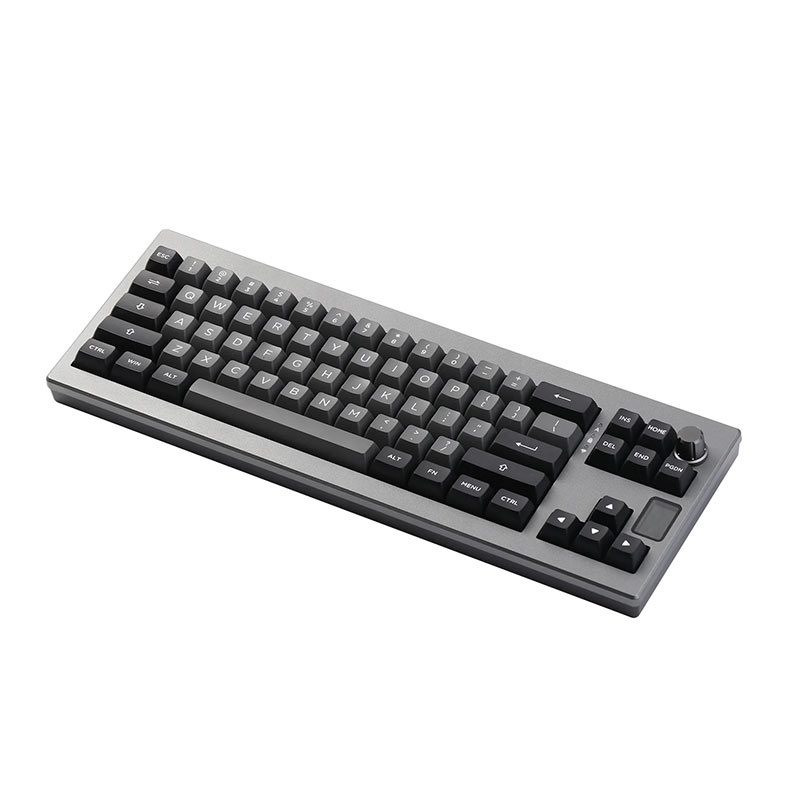 Teclado Mecanico Epomaker Shadow X, ARGB, Switch Budgerigar, Black Silver, SHADOWX-BS-BD - miniatura 5