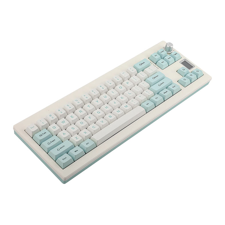 Teclado Mecanico Epomaker Shadow X, ARGB, Switch Wisteria, White Blue, SHADOWX-WB-WS - miniatura 4