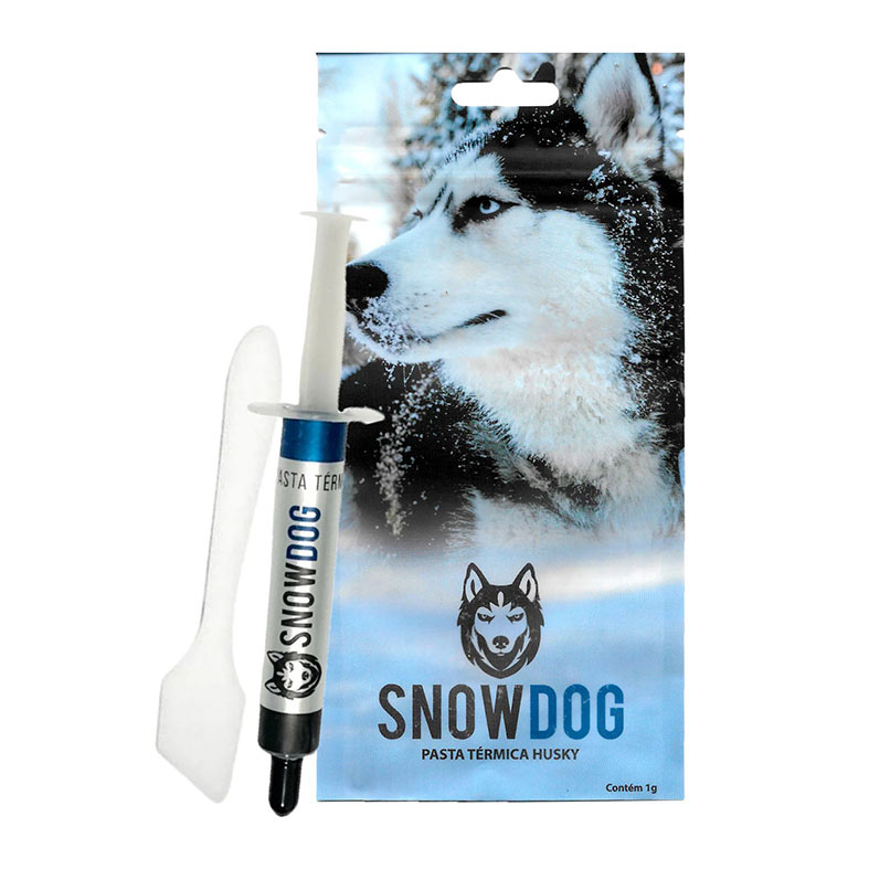 Pasta Termica SnowDog Husky, 12.8W/mk, 1g, SNOWD-1G - miniatura 4