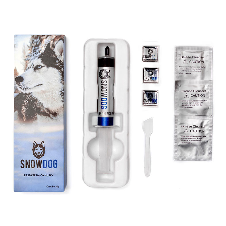 Pasta Termica SnowDog Husky, 12.8W/mk, 30g, SNOWD-30G - miniatura 5