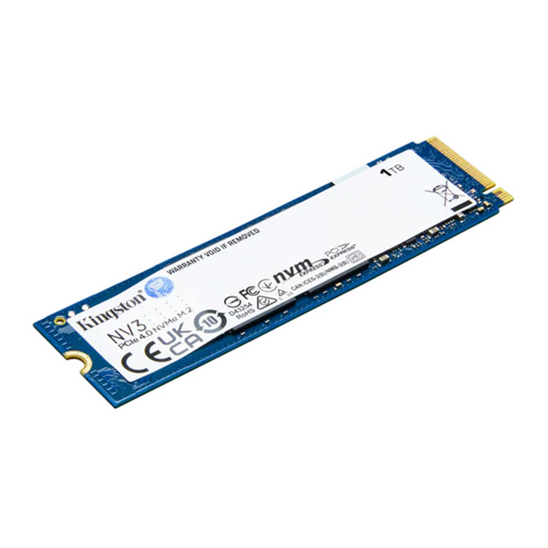 SSD Kingston NV3, 1TB, M.2 2280, PCIe NVMe, Leitura 6000MB/s, Gravacao 4000MB/s, SNV3S-1000G - miniatura 3