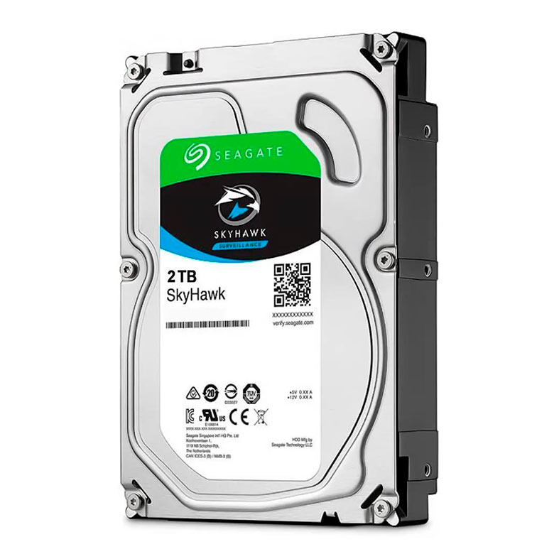 HD Seagate Skyhawk , 2TB, 3.5, 5400 RPM, SATA III 6GB/s, Cache 256MB, ST2000VX017 - imagem 1