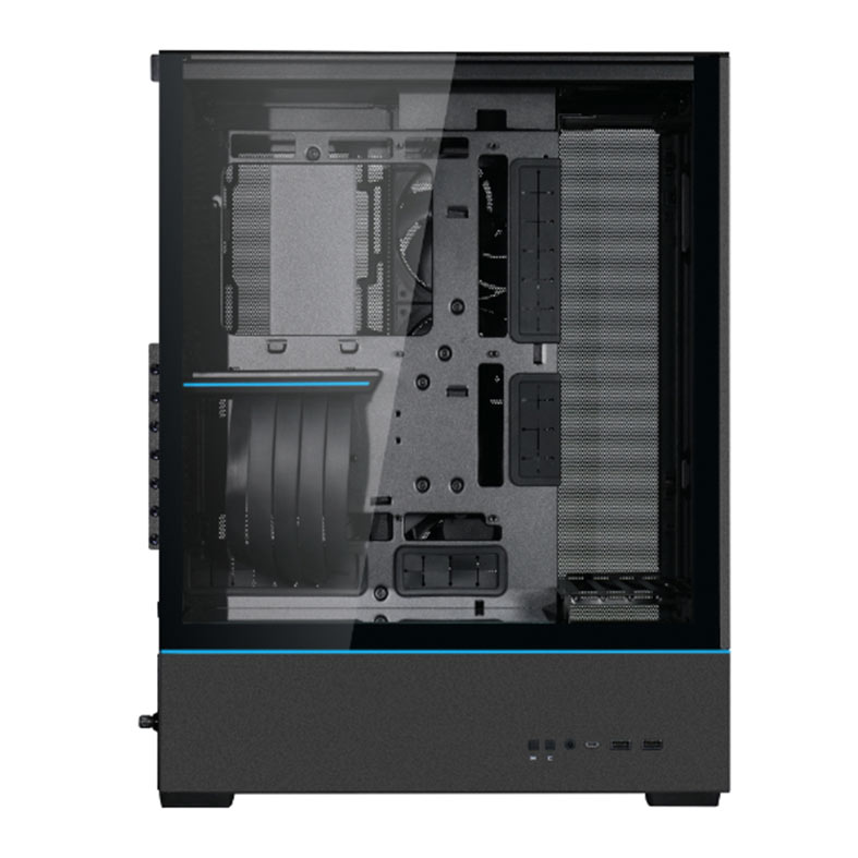 Gabinete Gamer Lian Li SUP01, RGB, Mini-Tower, Lateral de Vidro, Com 3 Fans, Preto, SUP01X-BK - miniatura 4