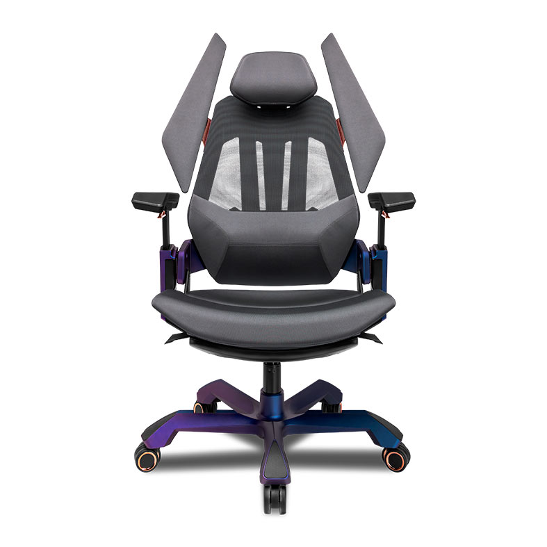 Cadeira Ergonomica TGIF T0, Espuma Moldada, Azul, T0-B - miniatura 3