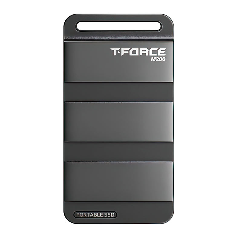 SSD Externo Team Group T-Force M200, 2TB, USB-c 3.2, Leitura 2000 MB/s, Gravacao 2000 MB/s, T8FED9002T0C102 - imagem 1