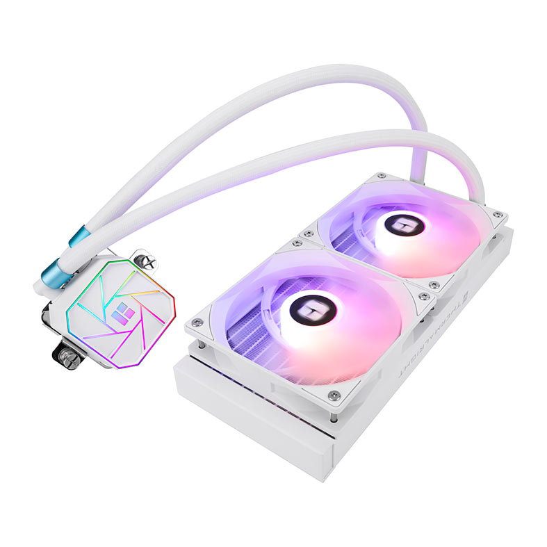 Water Cooler Thermalright Aqua Elite V3, ARGB, 240mm, Branco, TR-AE-240-V3-WH-ARGB - miniatura 3