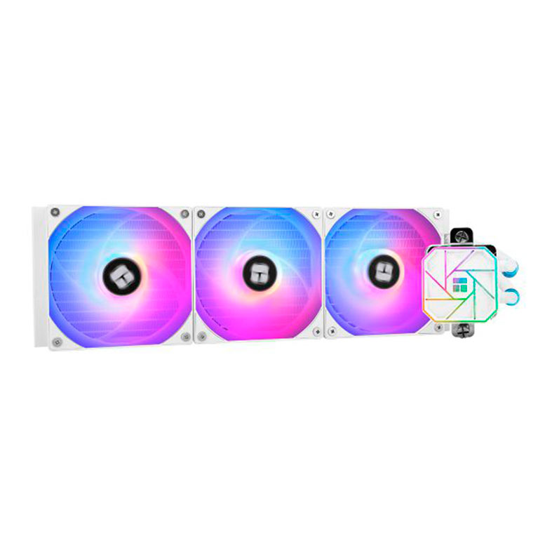 Water Cooler Thermalright Aqua Elite V3, ARGB, 360mm, Branco, TR-AE-360-V3-WH-ARGB - imagem 1