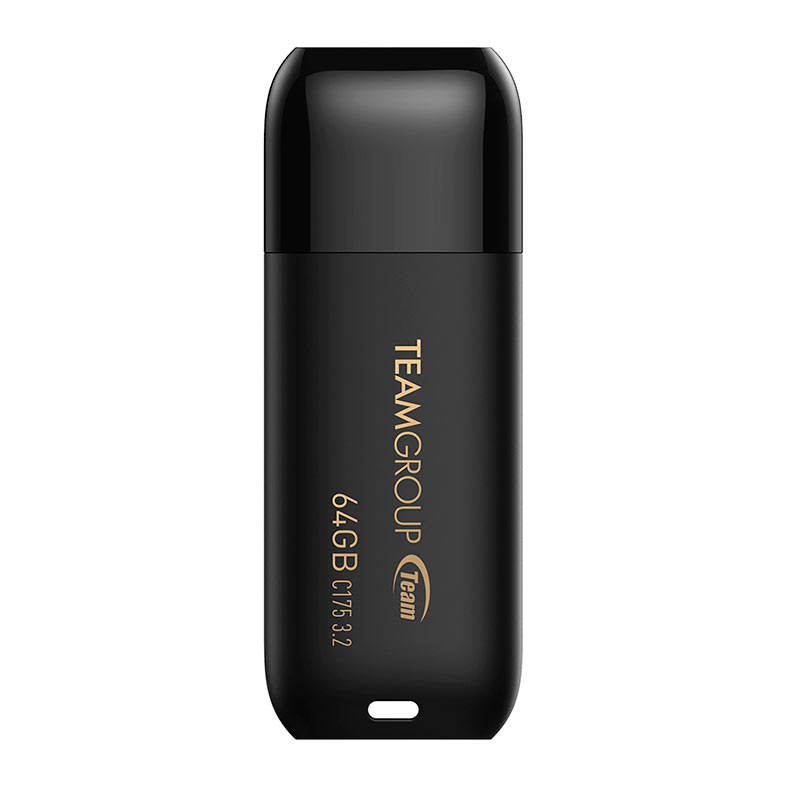 Pen Drive Team Group C175, 64GB, USB 3.2, Preto, TC175364GB01 - miniatura 3