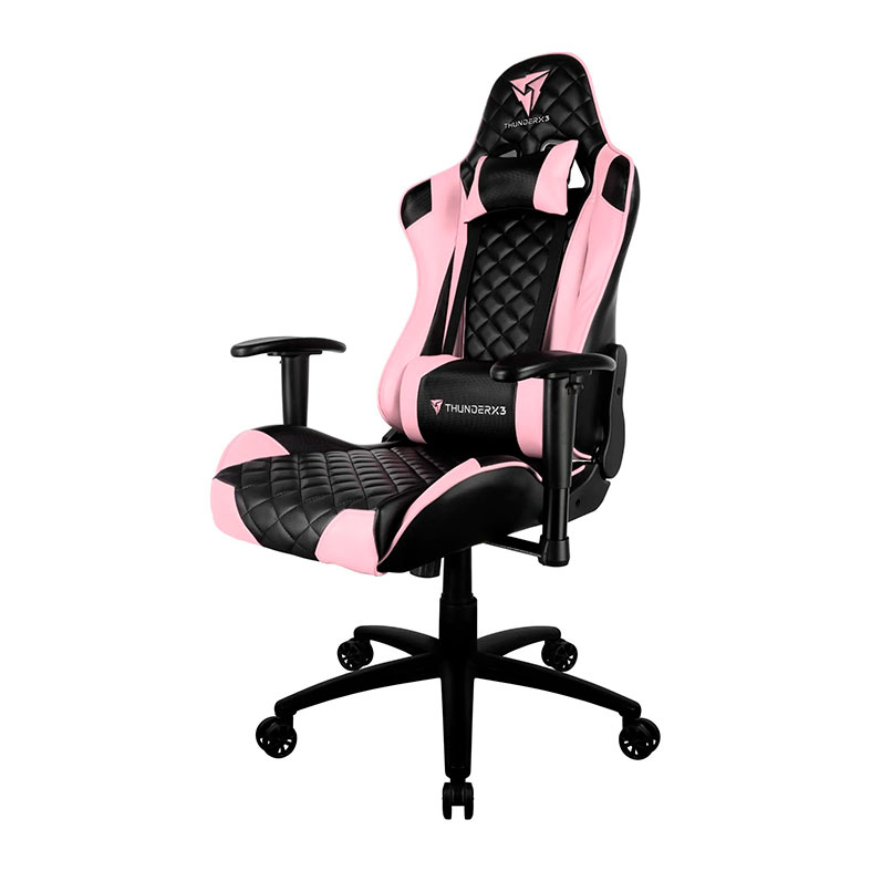 Cadeira Gamer ThunderX3 TGC12, Rosa e Preto, TGC12-RS - miniatura 4