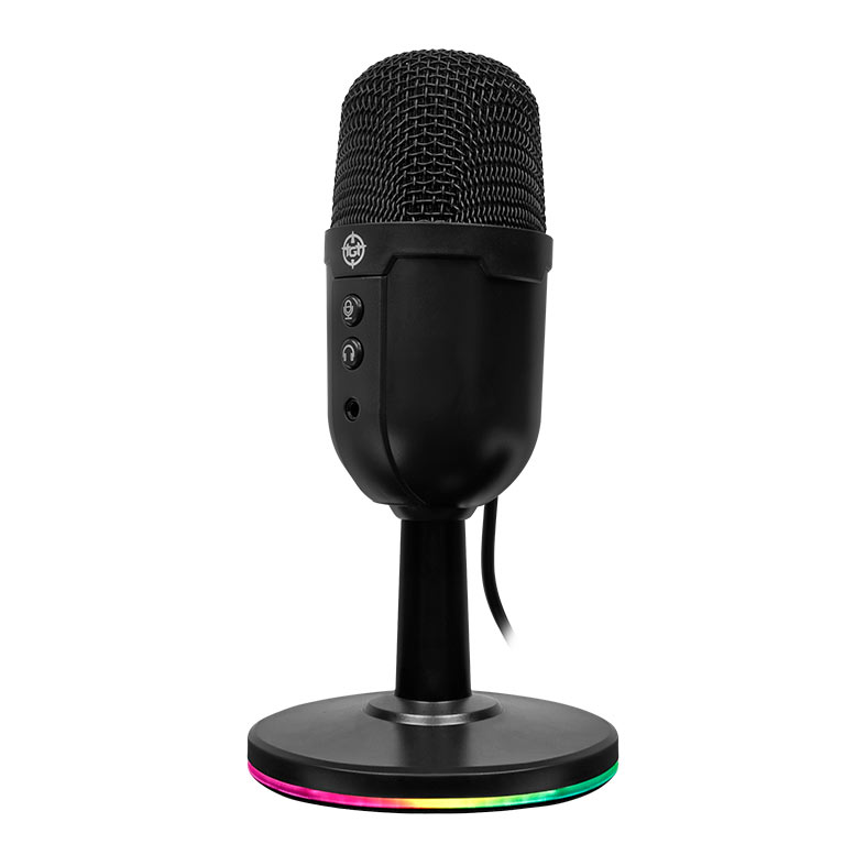 Microfone TGT Anzer V3, Rainbow, USB, Preto, TGT-ANZRV-BL02 - miniatura 3