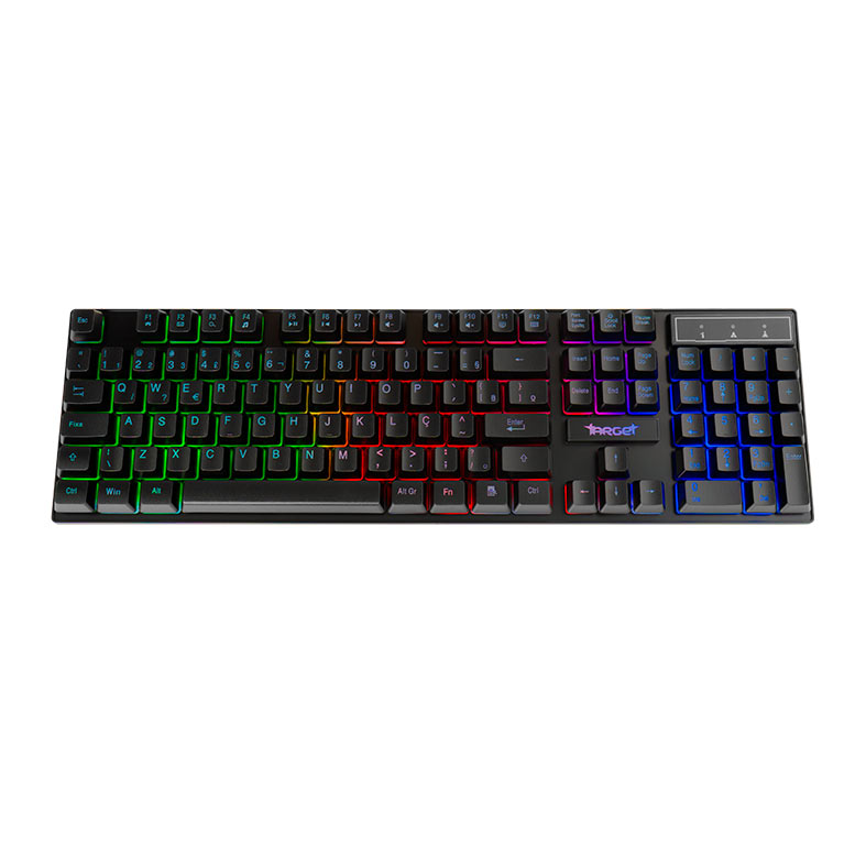 Combo Gamer TGT Ariete 4x1, Rainbow, Teclado ABNT, Mouse 1600DPI, Mousepad Pequeno, Headset Drivers 40mm, TGT-ART-RBW01 - miniatura 8