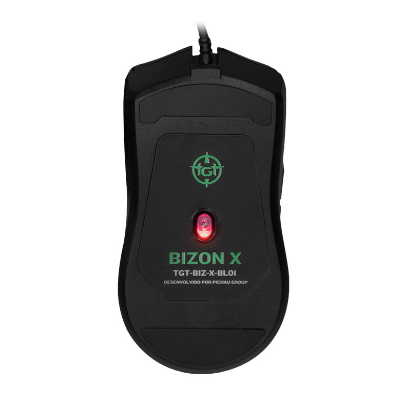 Mouse Gamer TGT Bizon X, Rainbow, 7200DPI, 6 Botoes, Preto, TGT-BIZ-X-BL01 - miniatura 6