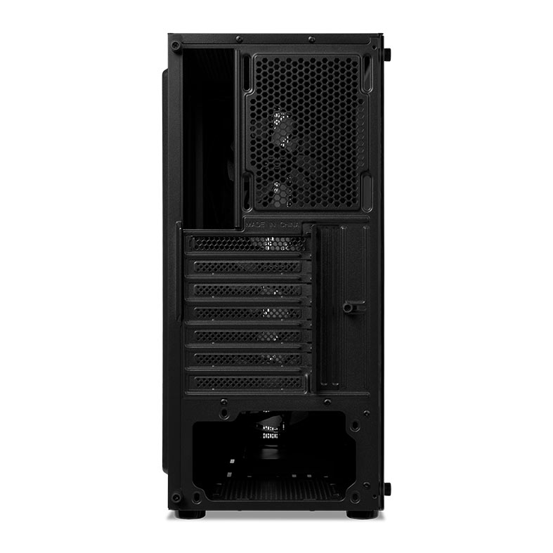 Gabinete Gamer TGT Carbon V2, Mid-Tower, Lateral De Vidro, Com 3 Fans Rainbow, Preto, TGT-CBNV2-BK - miniatura 8