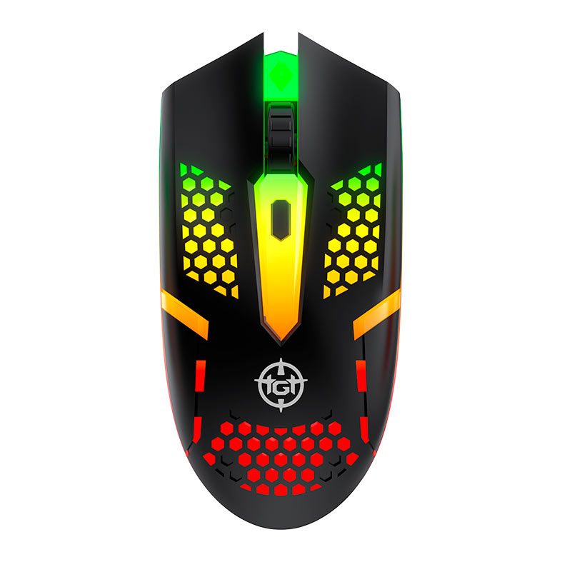 Combo Gamer TGT Fal, Rainbow, Teclado ABNT2, Mouse 1600DPI, Mousepad Pequeno, TGT-FAL-RBW03 - miniatura 5