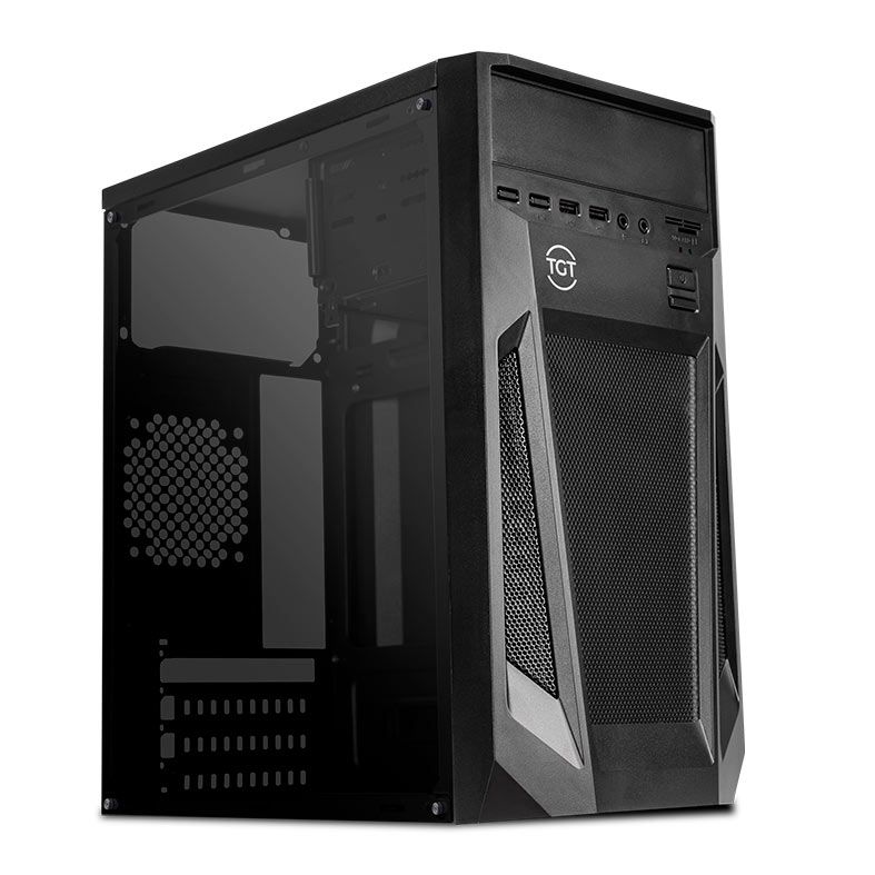 Gabinete TGT G200, Com 1 Ventoinha, Preto, TGT-G200PR-01 - imagem 1