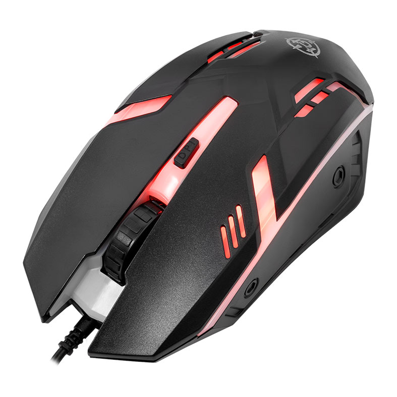 Mouse Gamer TGT GM25, Rainbow, 2400DPI, 4 Botoes, Preto, TGT-GM25-BL01 - miniatura 5